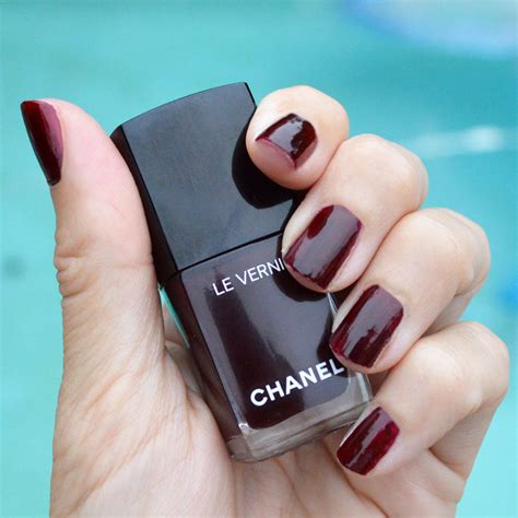 chanel rouge noir dupe nail polish|chanel rouge noir gel dupe.